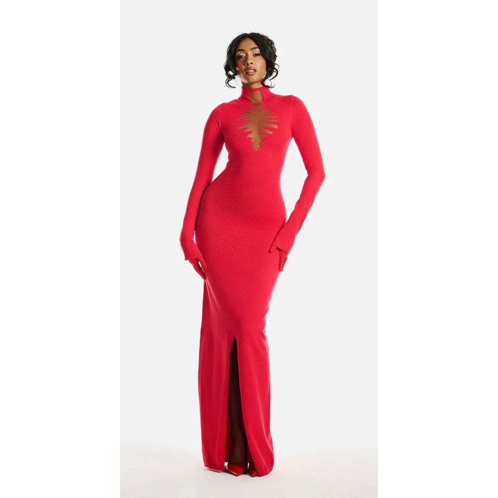 Hanifa Raven Dress